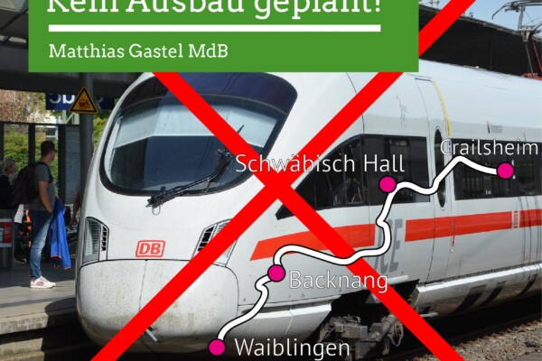 Murrbahn: Kein Ausbau mehr geplant