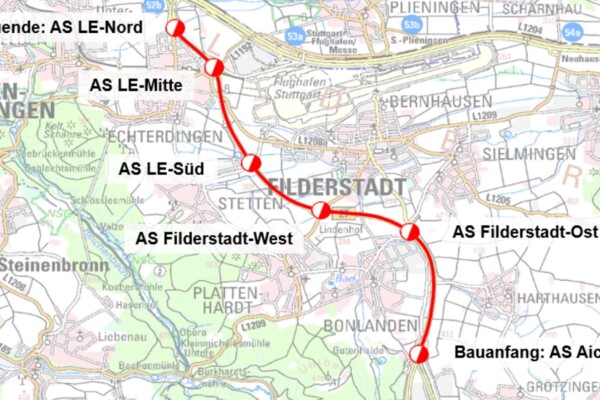 Verflechtungsstreifen B 27 soll 2025 kommen