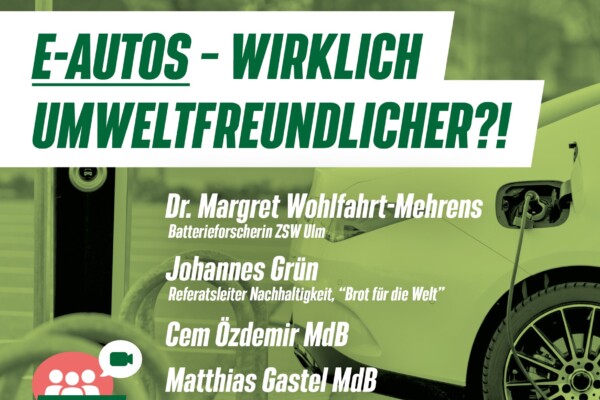 „E‑Autos wirklich umweltfreundlicher?!“