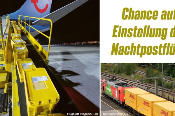 Chancen für Verzicht auf Nachtpostflüge