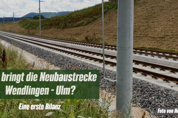 Neubaustrecke Wendlingen – Ulm baut Verspätungen ab