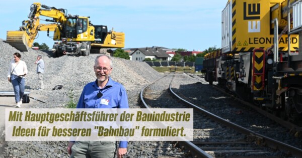 Mehr & besserer Bahnbau für leistungsstarke Schiene