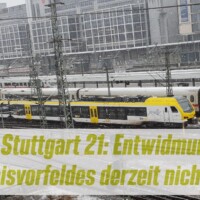 Stuttgart: Aktuelles Recht lässt Bebauung des Gleisvorfeldes nicht zu