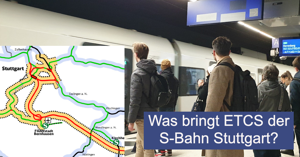 Wie die S‑Bahn von ETCS profitieren soll